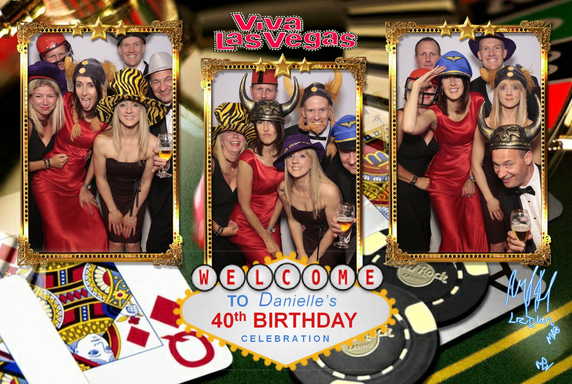 Danielle’s 40th birthday | View more photos from the event at gallery.myphotoboothexperience.co.uk/u/MyPhotoBoothExperienceLtd/Danielle’s-40th-birthday